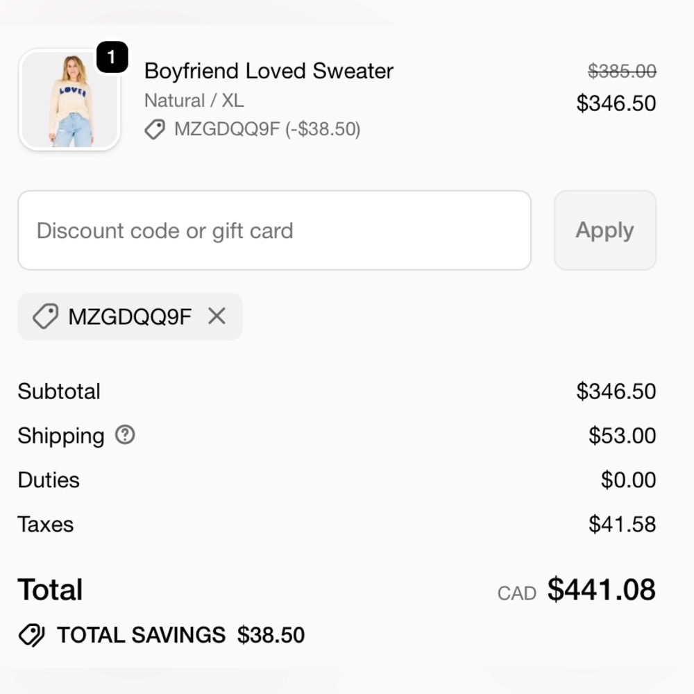 NWTS KERRI ROSENTHAL BOYFRIEND SWEATER (XL) - Picture 12 of 12